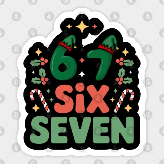 christmas-humor Sticker by Creatifly Graphic Tees